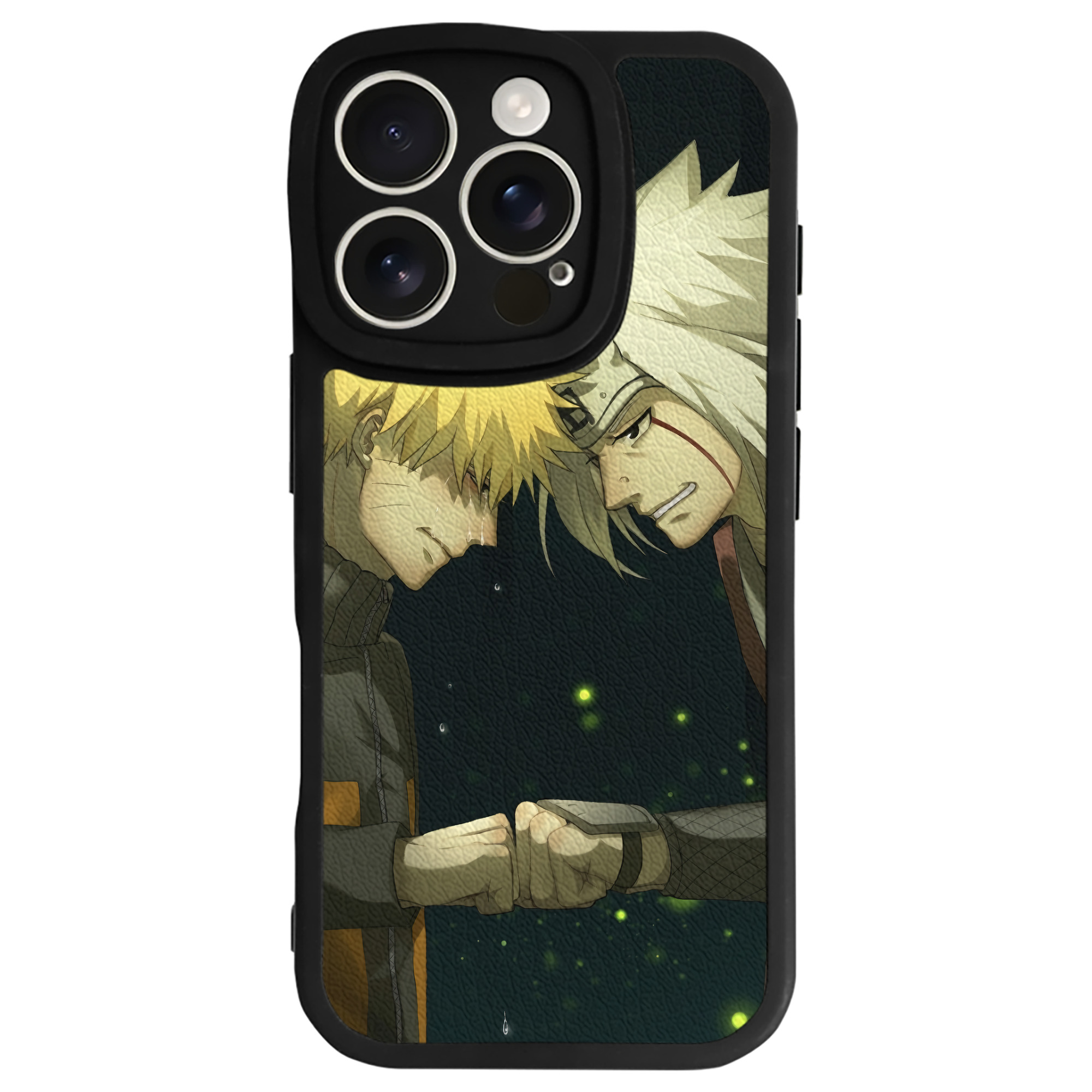 （画像用） NARUTO -ナルト- NARUTO -ナルト- 疾風伝 【iPhone 16シリーズ対応】シリコンスマホケース（レザー調） 材質：シリコン
